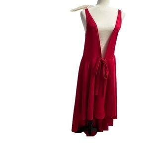 Showpo Maxi Tie Front Hi-Low Sleeveless Cover Cape Women’s 10